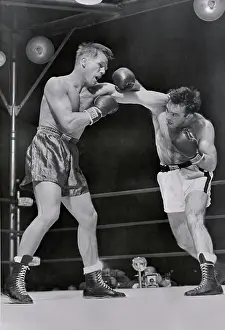 Rivalry Prints: Tony Zale and Marcel Cerdan Boxing