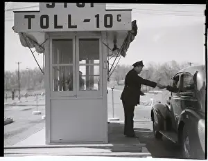 Greenwich Prints: Toolbooth on Merit Parkway