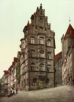 Bust Prints: The Toplerhaus, was an important Renaissance town house in Nuremberg