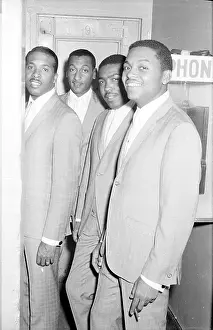 Four Tops Backstage Portrait