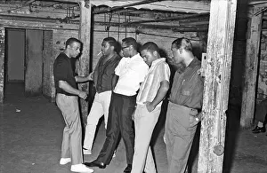 Four Tops Rehearse With Their Choreographer