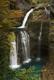 Huesca Province Prints: Torla waterfall