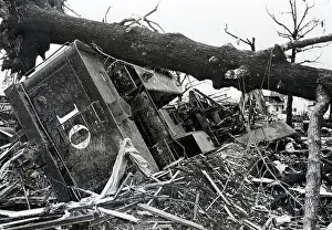 Arkansas Prints: Tornado Ruins, Warren, Ar