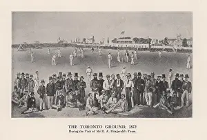 1910s Prints: The Toronto Cricket Ground, 1872 (1912)