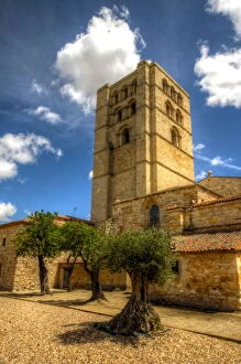Torre del Salvador of Zamora Romanesque cathedral
