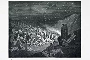 Rain Gallery: Torture of the fiery rain