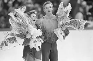 Torvill And Dean Winning Gold Medal