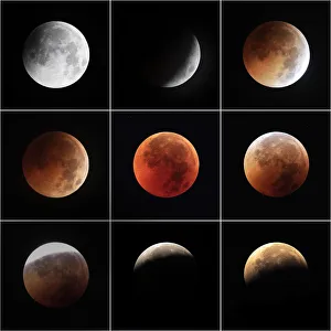 Spectacular Blood Moon Art Gallery: Total eclipse of the moon