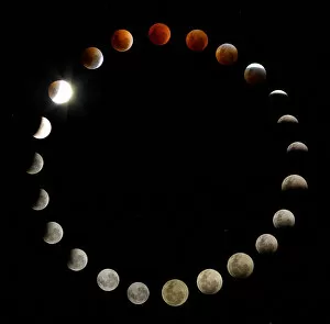 Total lunar circle