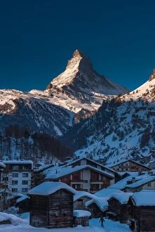 Images Dated 22nd May 2016: a touch of morning light over Matterhorn