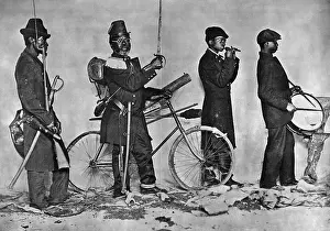 Flute Prints: Tough Riders Starting For Front Screened