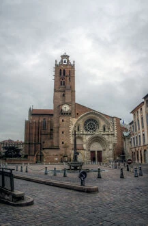Images Dated 3rd April 2011: Toulouse Cathedral of Saint Etienne