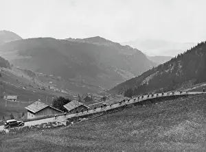 Tour De France in the Alps