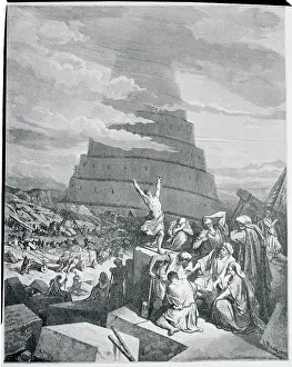 Tower of Babel by Gustave Dore