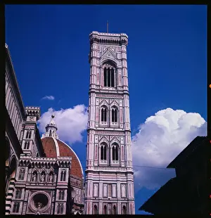 Florence Prints: Tower of Cathedral