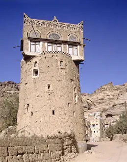 Adobe Collection: Tower with living room