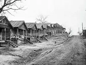 Shack Prints: Town That Appears Totally Still, Asleep