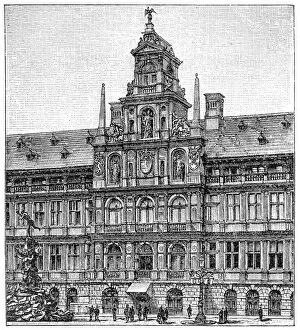 Town Hall Gallery: Town Hall in Antwerp (Central Building)
