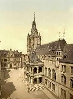 City Hall Collection: The town hall in Cologne, North Rhine-Westphalia, Germany, Historic