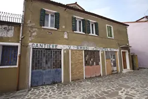 Burano Prints: Townscape at Burano island