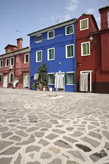 Burano Prints: Townscape at Burano island