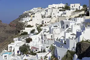 Santorini Prints: Townscape, Imerovigli, Santorini, Cyclades, Greece
