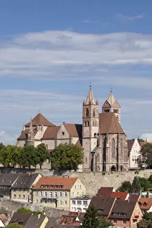 Images Dated 4th August 2014: Townscape with Munsterberg and St. Stephansmunster Cathedral, Breisach am Rhein, Upper Rhine