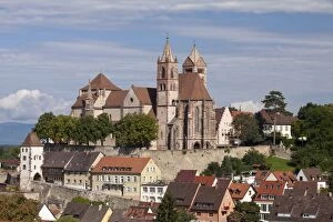 Images Dated 4th August 2014: Townscape with Munsterberg and St. Stephansmunster cathedral, Breisach am Rhein, Upper Rhine