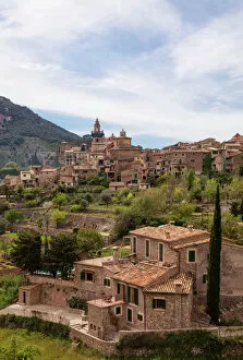 Images Dated 15th April 2014: Townscape, Valldemossa, Majorca, Balearic Islands, Spain