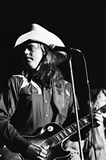 Acr045103 Prints: Toy Caldwell, lead guitar player for the Marshall Tucker Band