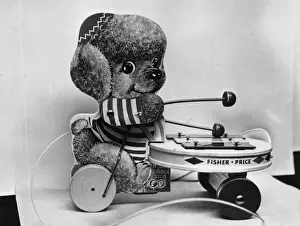Percussion Instrument Prints: Toy Plays Xylophone