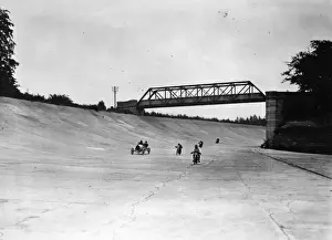 Sports Track Prints: Track During Race
