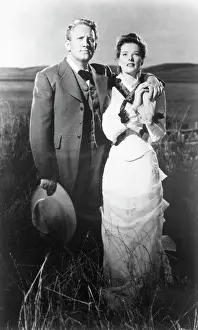 Tracy and Hepburn in The Sea of Grass