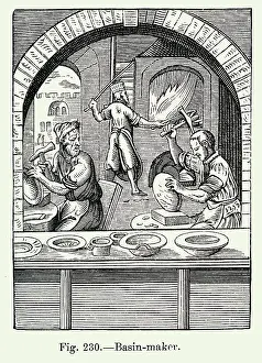 Bowls Prints: Trades; Basin maker