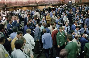 Trading Floor At The Chicago Board of Trade