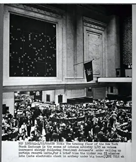 Trading Floor of New York Stock Exchange