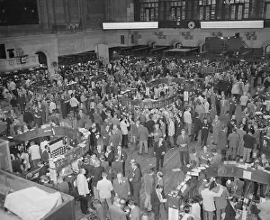 Trading Floor at NY Stock Exchange