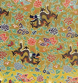 Single Flower Collection: Traditional Asian Wallpaper