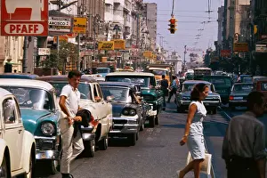Lima Prints: Traffic on Avenida Nicolas