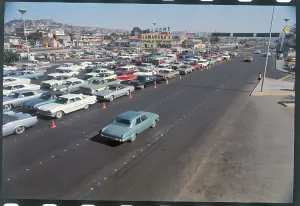 Tijuana Prints: Traffic on Highway