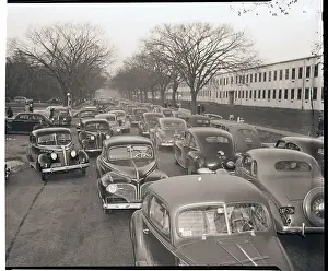 Traffic Jam Near Navy Department