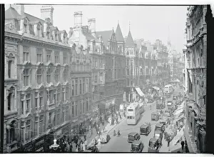 Birmingham Prints: Traffic View in Birmingham, England
