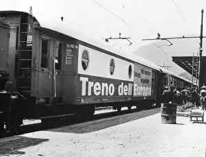 Exhibitions Prints: Train of Europe in Klagenfurt 1952