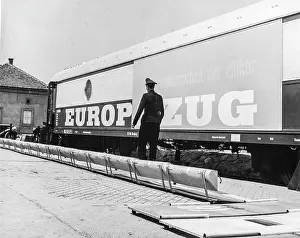 Exhibitions Prints: Train of Europe in Klagenfurt 1952