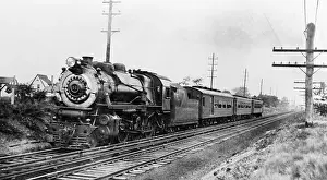 Mineola Prints: Train Leaving Station