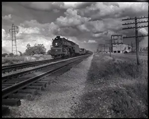 Ohio Prints: Train Leaving Town