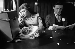Luggage Prints: Train Travel
