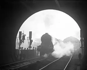 Train In The Tunnel