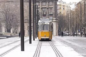 Images Dated 10th January 2015: Tram in Budapest