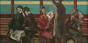 Gallery Prints: On A Tram (Gossips)